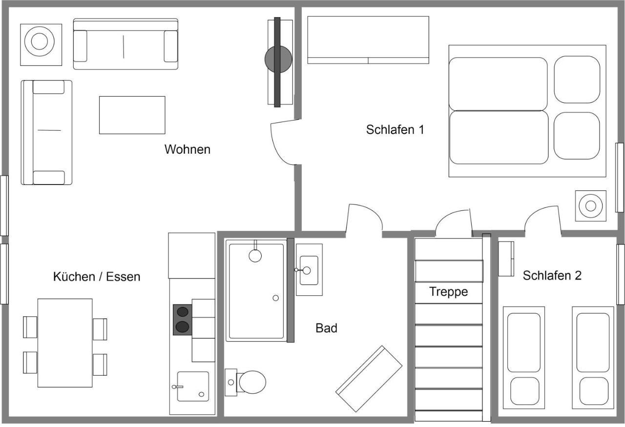 Apartmán Witte Huus 75M_ Und 51M_ Ferienwoh Hooksiel Exteriér fotografie